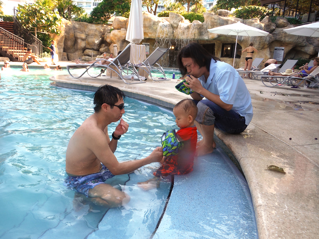 Pool at Alexander Hotel, Miami
