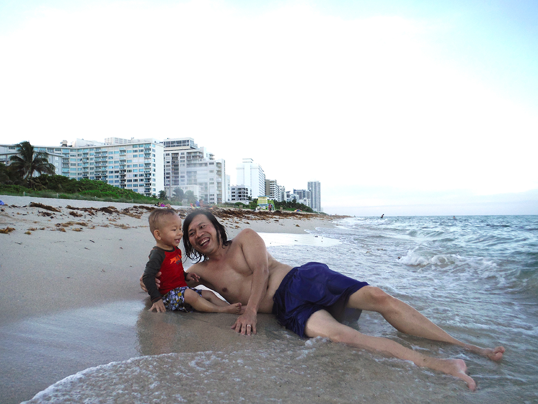 Beach at Alexander Hotel, Miami
