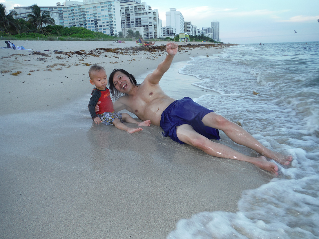 Beach at Alexander Hotel, Miami
