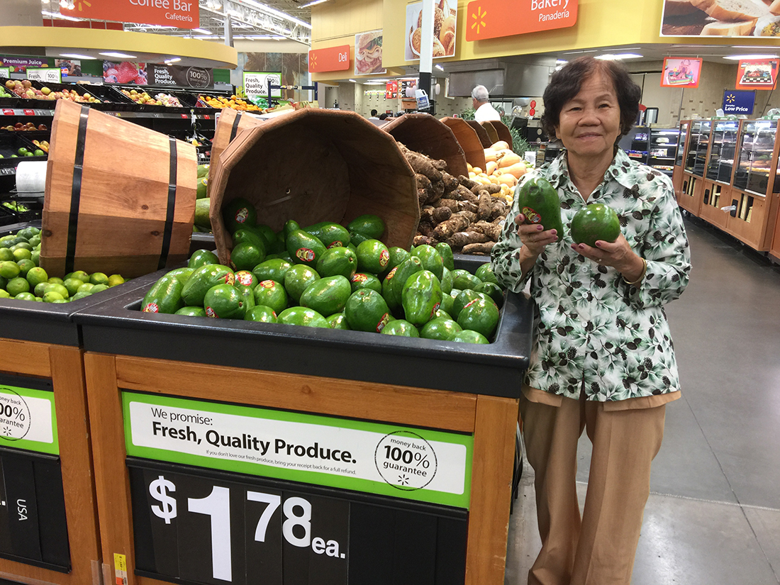 Walmart near Miami airport
See how huge the avocados are!
