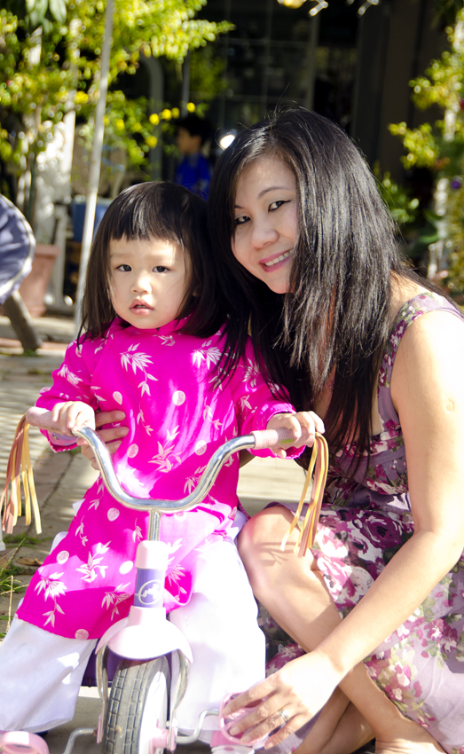 Vy & aunt Dương
