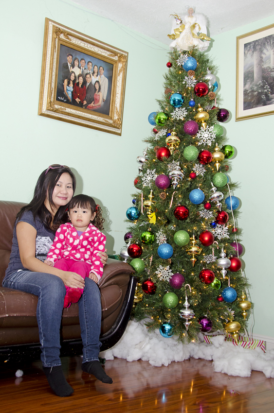 Victoria and aunt Michelle
