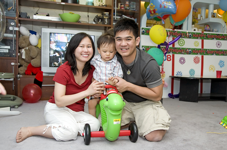 Bryan with Mom & Dad
