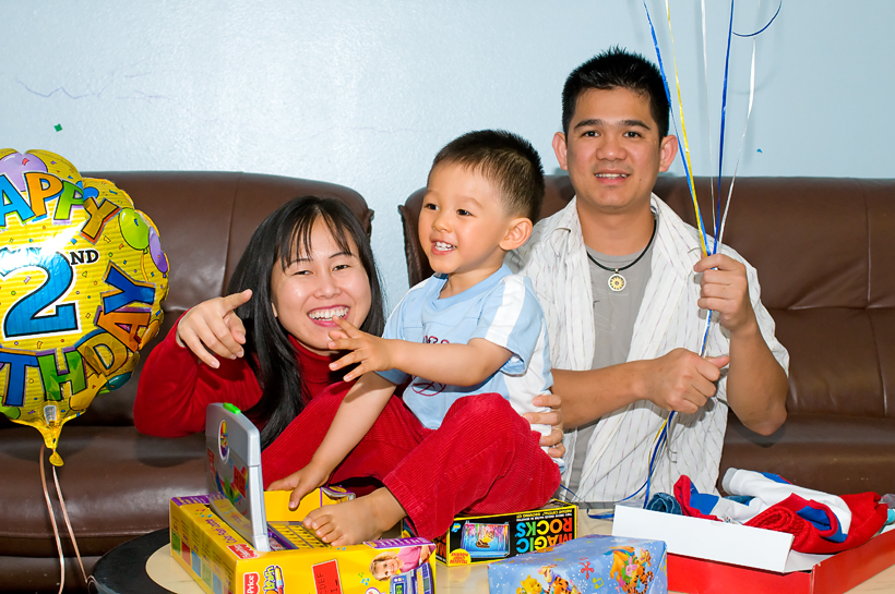 Bryan with Mom & Dad
