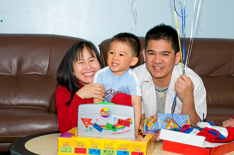 Bryan with Mom & Dad
